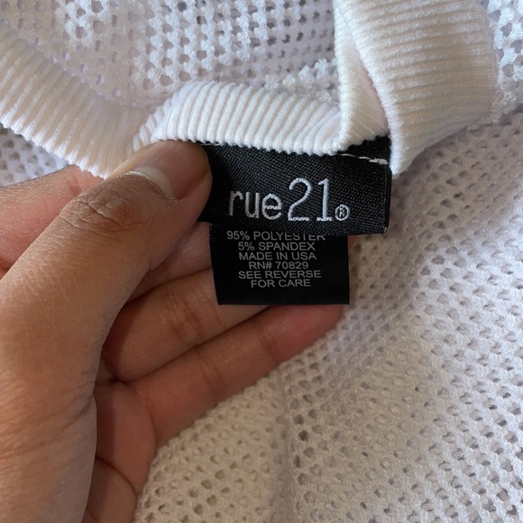 Rue21 S Fashion See Through Top - Picture 3 of 3